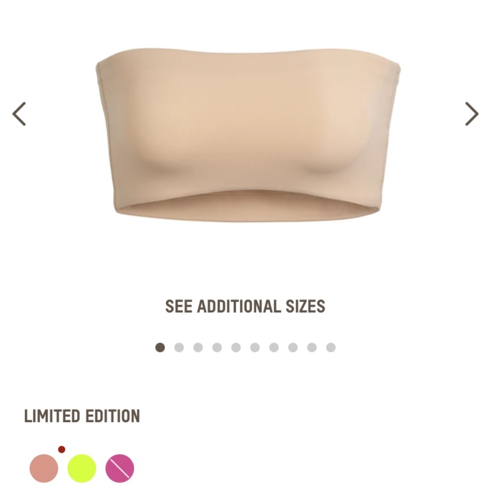 SKIMS NWT Bandeau Bra